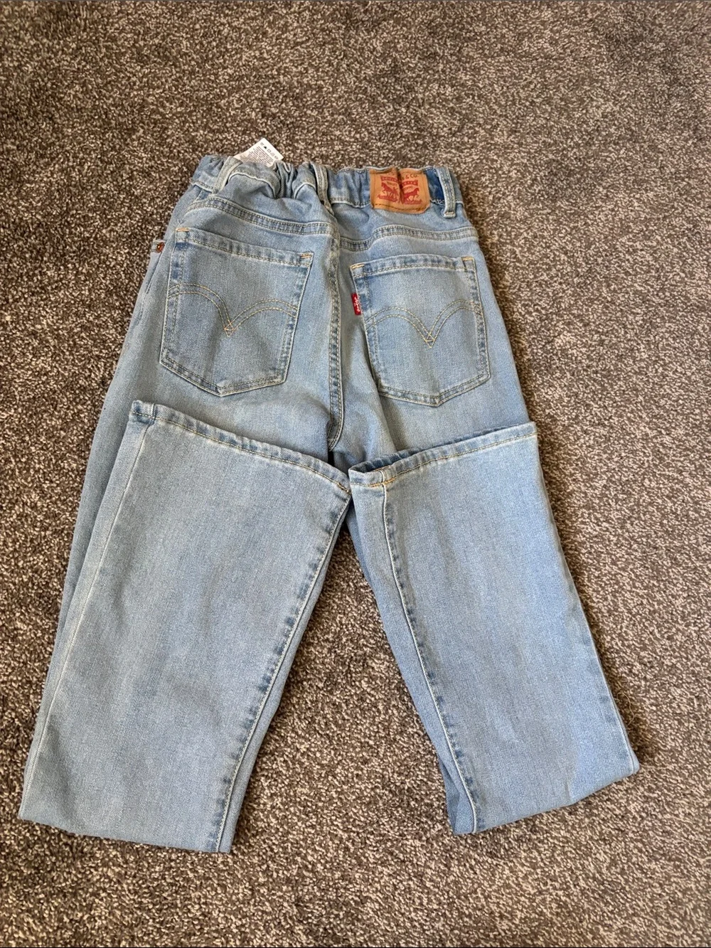 Levi's Light Blue Wide Leg Jeans